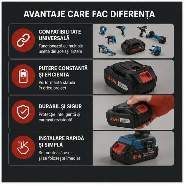 Acumulator Universal PENDAN 48VF - MAX POWER LINK SYSTEM