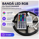 Bandă LED RGB 5m cu Telecomandă – Iluminare Ambientală Colorată și Modernă