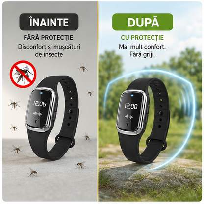 Bratara Anti-Tantari cu USB - Protectie 24/7