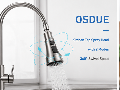 Extensie robinet pivotant cu 3 moduri pulverizare