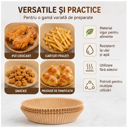 HARTII DE COPT PENTRU FRITEUZA
