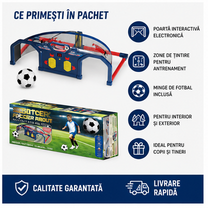 Joc interactiv electronic antrenament fotbal E-Jet Sport