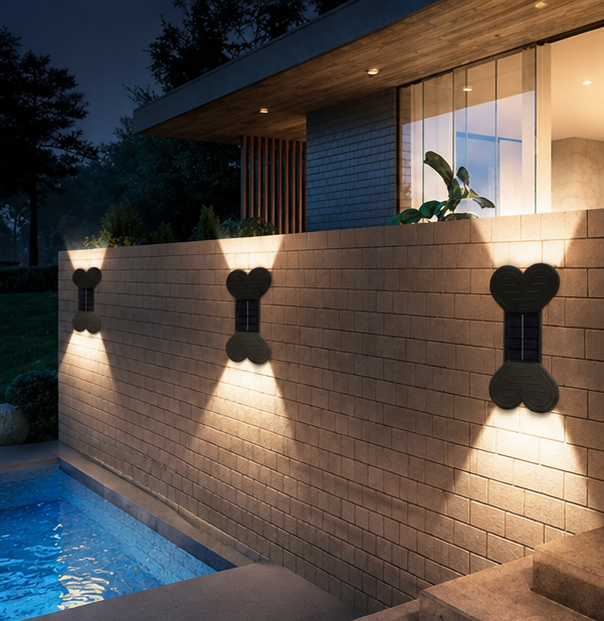 Lampa solara de gradina 16.6x8.5 cm