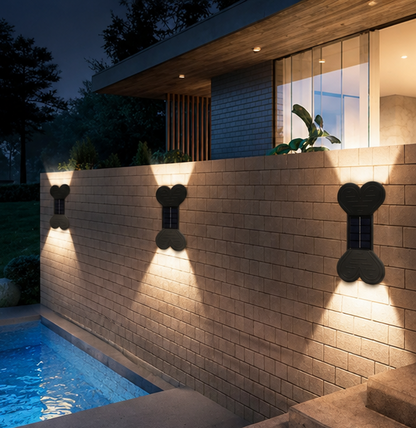 Lampa solara de gradina 16.6x8.5 cm