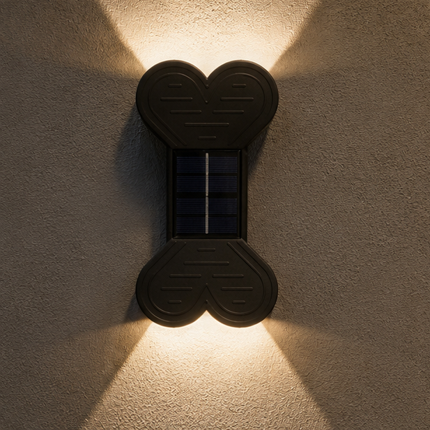 Lampa solara de gradina 16.6x8.5 cm