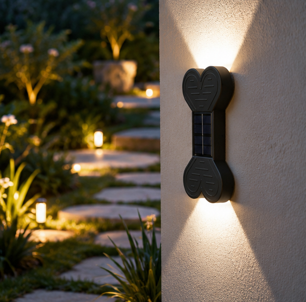 Lampa solara de gradina 16.6x8.5 cm