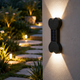 Lampa solara de gradina 16.6x8.5 cm