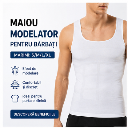 Maiou Modelator pentru Barbati, marimi S/M/L/XL