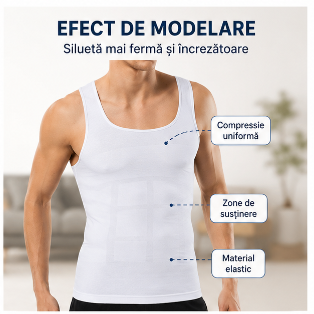 Maiou Modelator pentru Barbati, marimi S/M/L/XL
