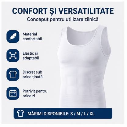 Maiou Modelator pentru Barbati, marimi S/M/L/XL