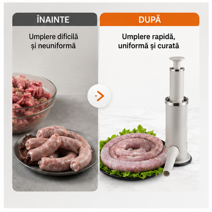 Mașină de Umplut Cărnați Verticală Manuală
