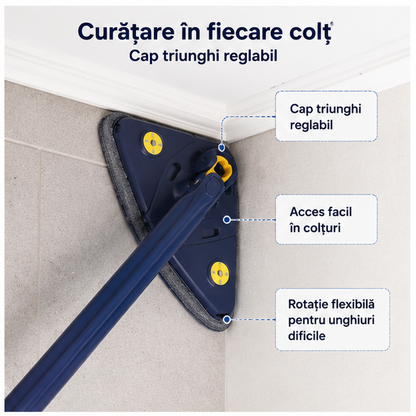 Mop cu Cap Triunghi Reglabil NEXTLY