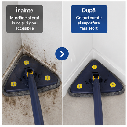 Mop cu Cap Triunghi Reglabil NEXTLY