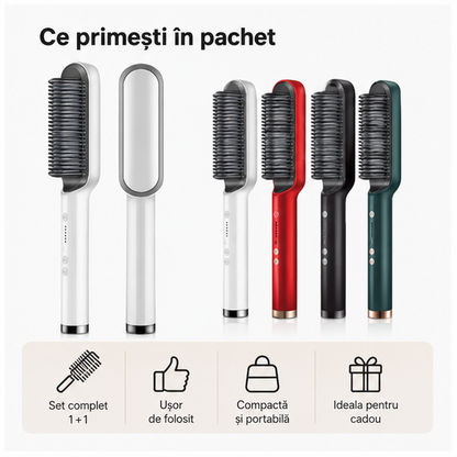 Perie electrica pentru indreptat parul