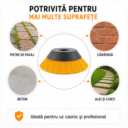 Perie Nylon Curatare Suprafete 200mm 10000rpm