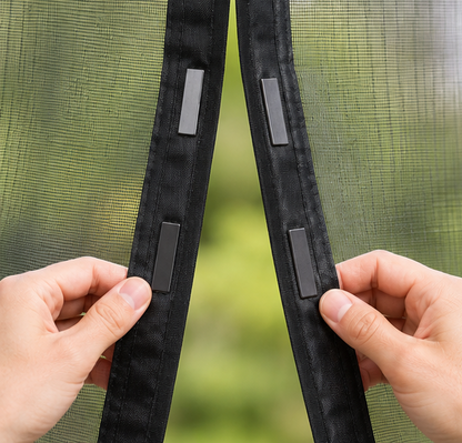 Plasă Magnetică pentru Uși - Protecție Anti-Insecte