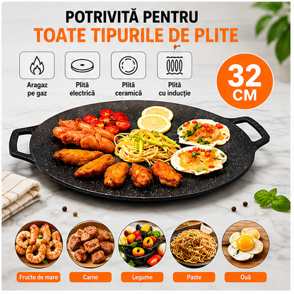 Plita Japoneza Antiaderenta 32cm - Gatire Sanatoasa