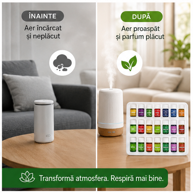 Set 12 Uleiuri Esentiale pentru Aromaterapie 3ml