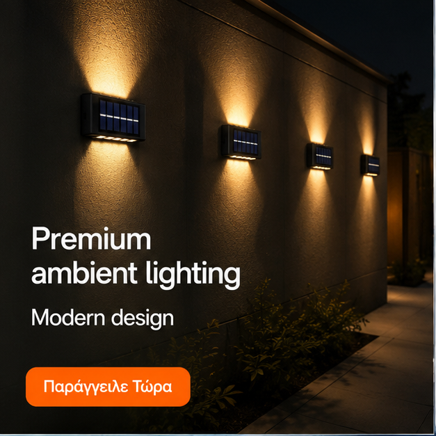 SET 8 LAMPI BIDIRECTIONALE, 15CM, 10 LED-URI