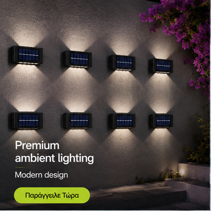 SET 8 LAMPI BIDIRECTIONALE, 15CM, 10 LED-URI
