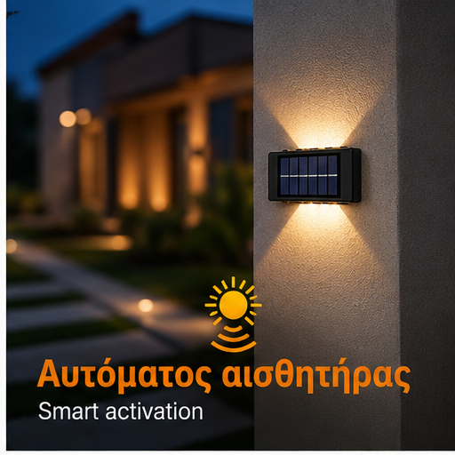 SET 8 LAMPI BIDIRECTIONALE, 15CM, 10 LED-URI