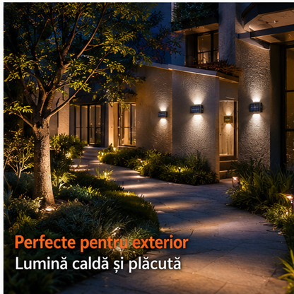 SET 8 LAMPI BIDIRECTIONALE, 15CM, 10 LED-URI