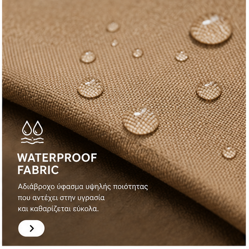 Umbrelă de Grădină 3m, Reglabilă, Suport Inclus Maro