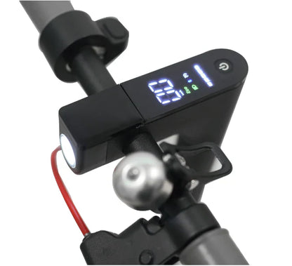 Trotineta electrica AT PERFORMANCE, Putere Motor 250W, Display LCD, Aplicatie, Autonomie 18-24 km, Viteza maxima 25-30 km/h, Negru cu Gri