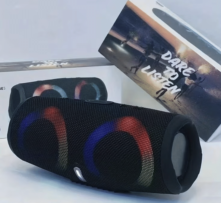 Boxa Portabila Charge 5 – RGB, Bluetooth, USB, Radio FM, Waterproof