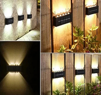SET 8 LAMPI BIDIRECTIONALE, 15CM, 12 LED-URI