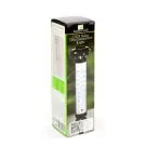 Termometru Solar de Grădină cu LED Alb Rece 2buc