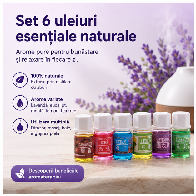 ULEIURI ESENTIALE 6 BUC