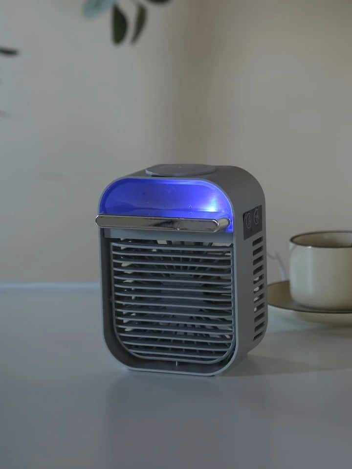 mini Răcitor de aer și umidificator, ventilator personal de 