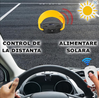 Blocator Parcare Solar - Control Telecomandă