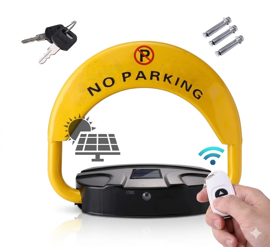 Blocator Parcare Solar - Control Telecomandă