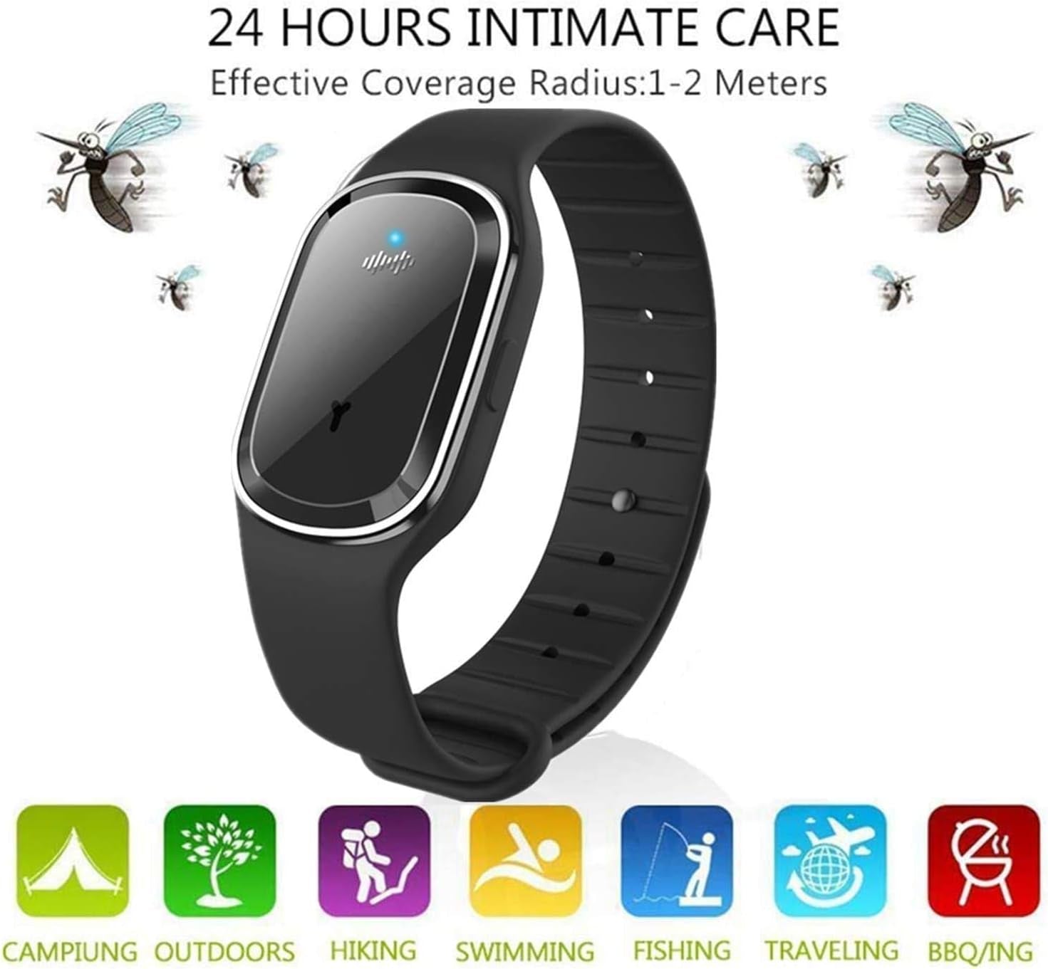 Bratara Anti-Tantari cu USB - Protectie 24/7