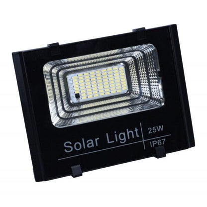 2x Proiector LED 15W-25W cu panou solar si telecomanda