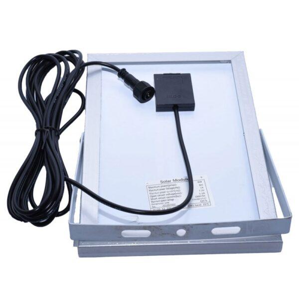 2x Proiector LED 15W-25W cu panou solar si telecomanda