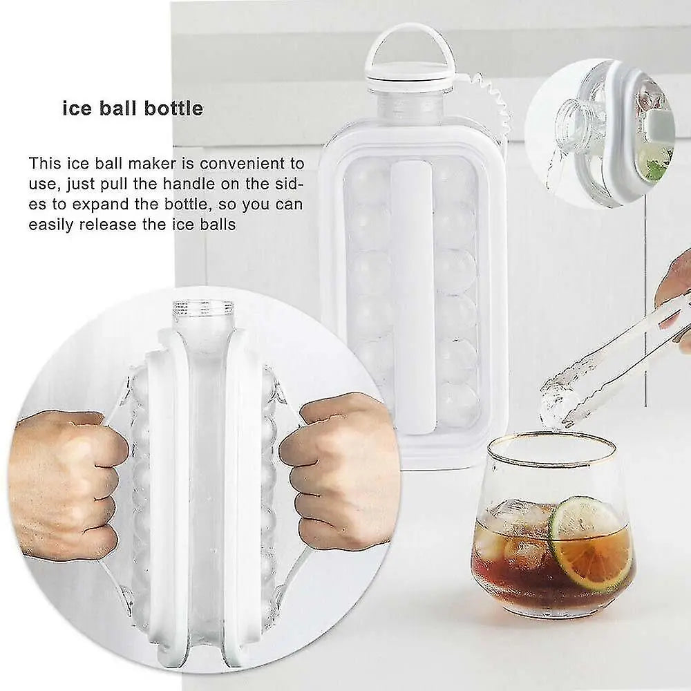 Forma cuburi gheata 2 in 1, portabila multifunctionala