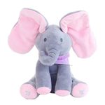Elefant Interactiv Cici Cucu Bau - Jucarie de Plus