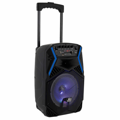 Boxa portabila tip troler JRH A81, 1800 mAh, USB, microfon wireless