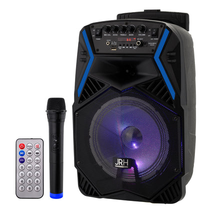 Boxa portabila tip troler JRH A81, 1800 mAh, USB, microfon wireless