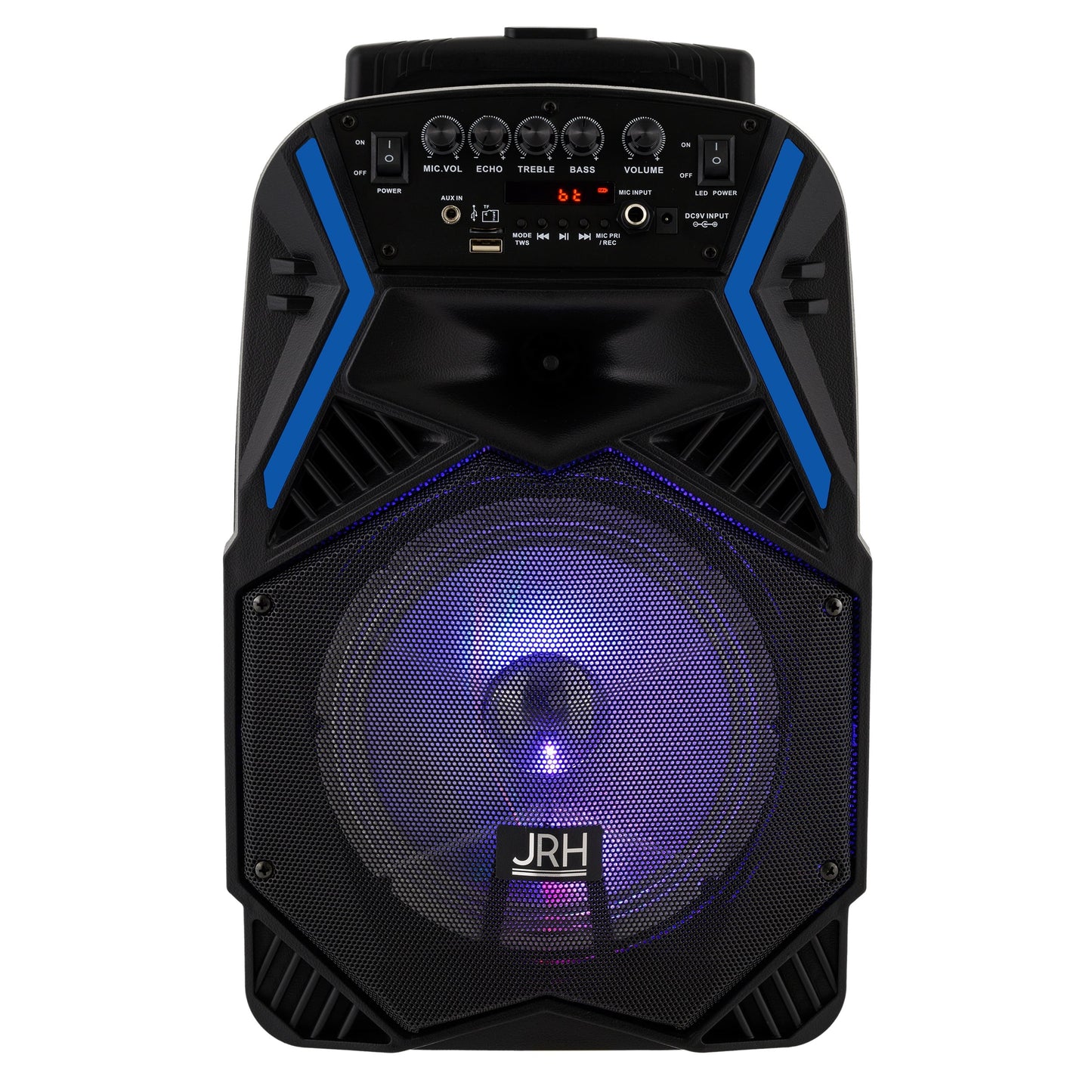 Boxa portabila tip troler JRH A81, 1800 mAh, USB, microfon wireless