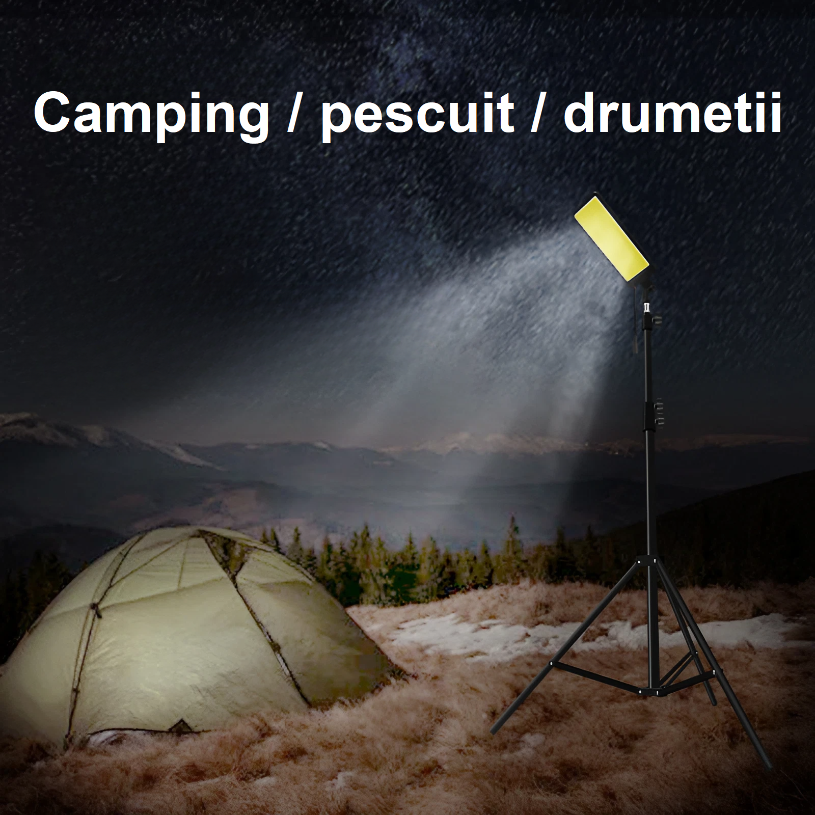Kit Nocturna eLIVE FR-04 - Proiector LED Camping 47W Waterproof