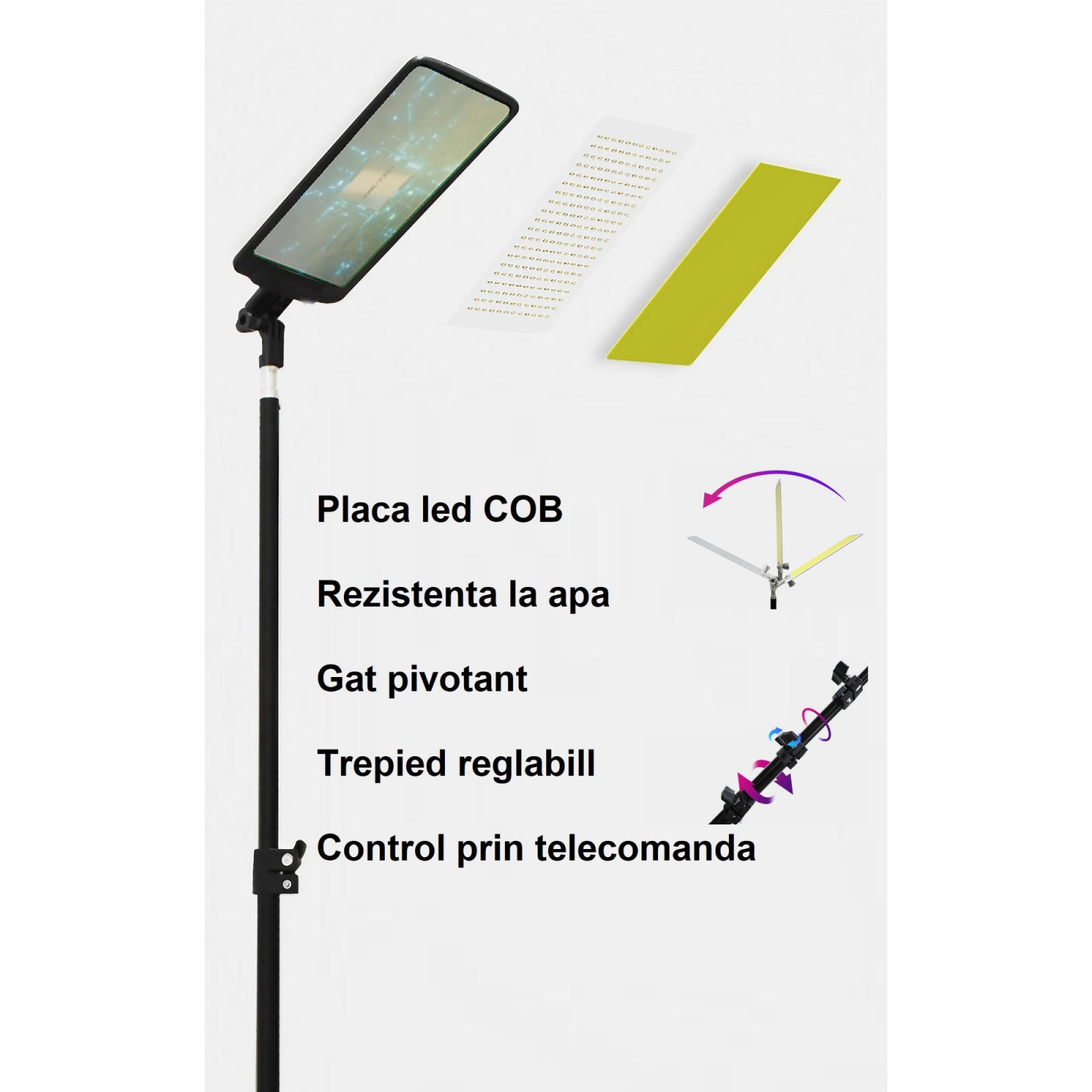 Kit Nocturna eLIVE FR-04 - Proiector LED Camping 47W Waterproof