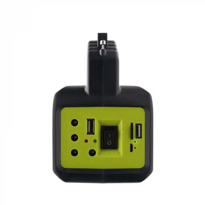 Lampa Solara Kit Solar Portabil GDLite GD-2000A, 3 Becuri Incluse, USB, Bluetooth, Radio FM, MP3