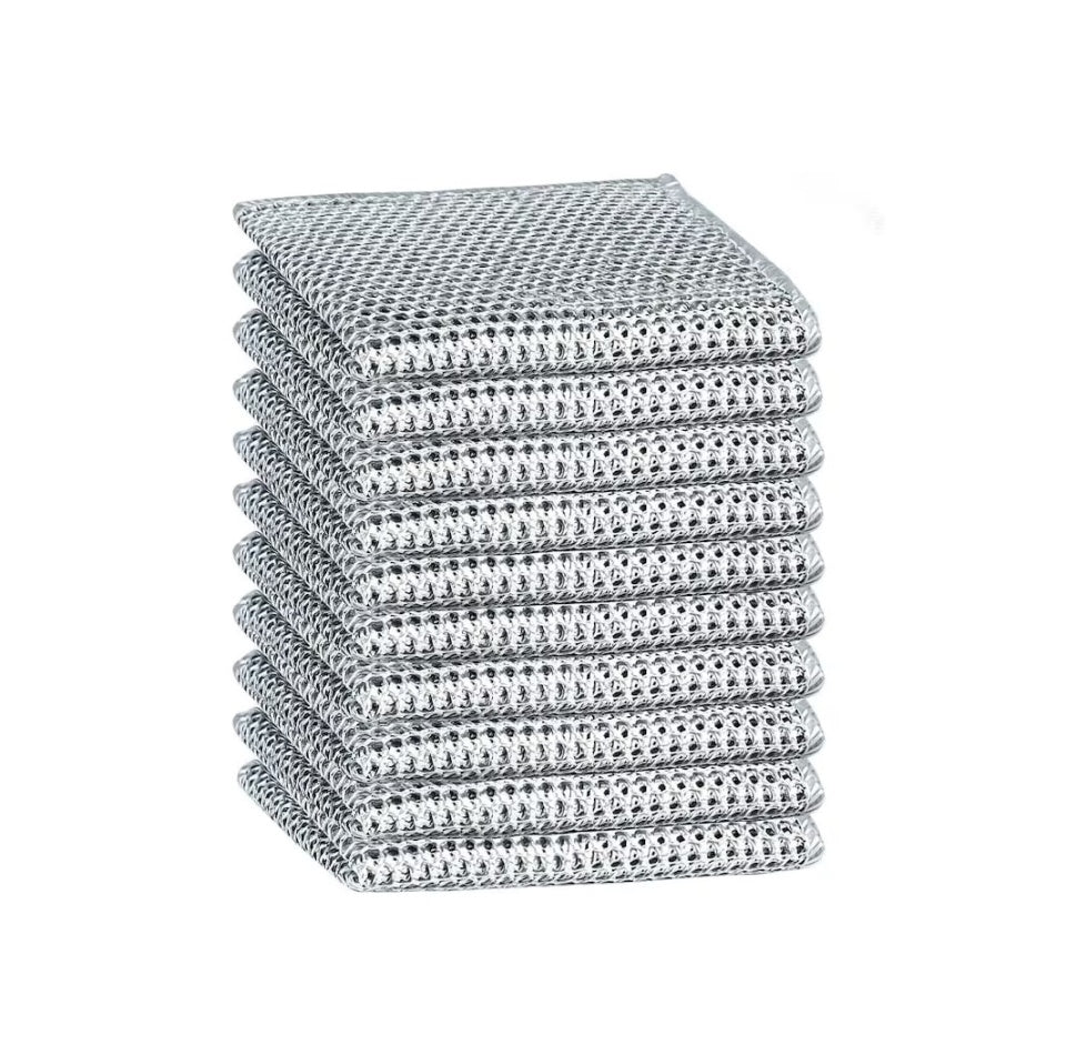 Set 10 lavete pentru vase, 20x20 cm