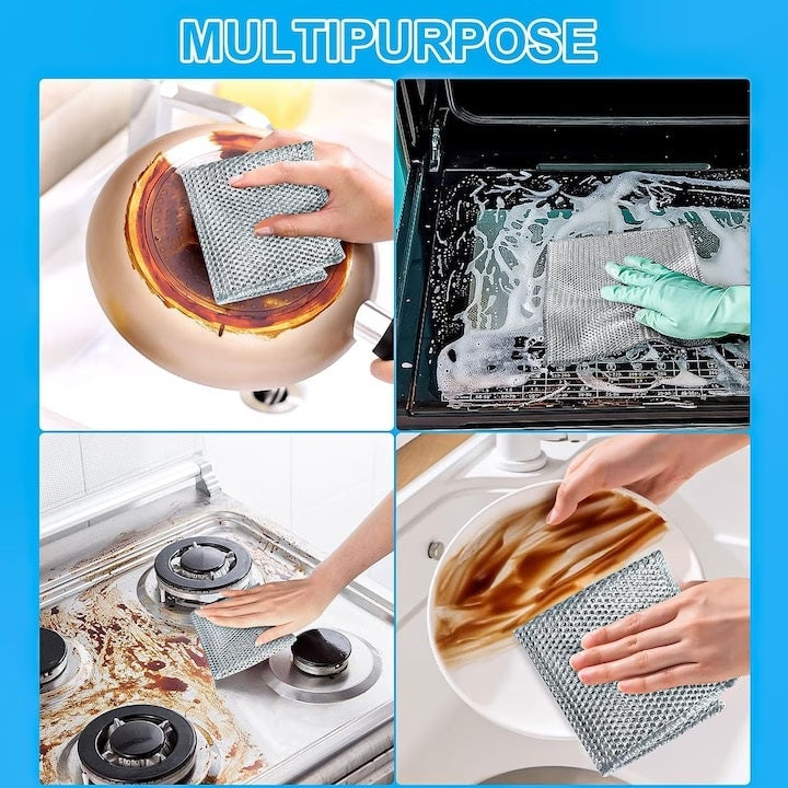 Set 10 lavete pentru vase, 20x20 cm