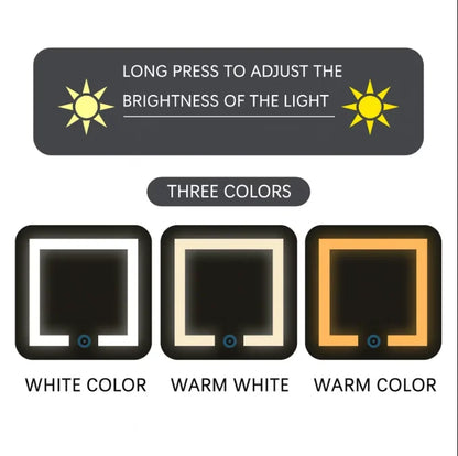 Noptiera smart multifunctionala cu led, incarcare wireless, bluetooth, 3 sertare, design modern, dim 72x50x40, Bej Caramel