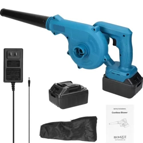 Suflantă de Frunze cu Acumulator 48V, Fără Fir, Motor Cupru